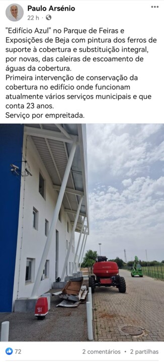 Presidente da Câmara Municipal de Beja - Pinturas