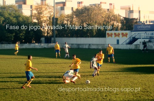 ALMADA,2-SARINHENSE,0 DISTRITAL AFS. Foto:Jfcandeias