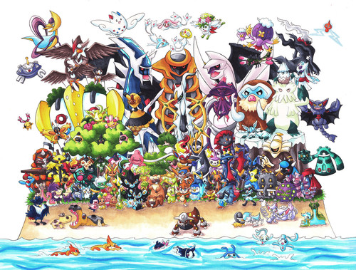 Pokémon através das gerações - Indo às origens - Álbum de Testamentos