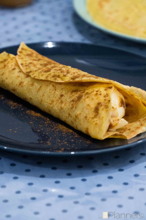 Easy Crepe Recipe - The2Planners