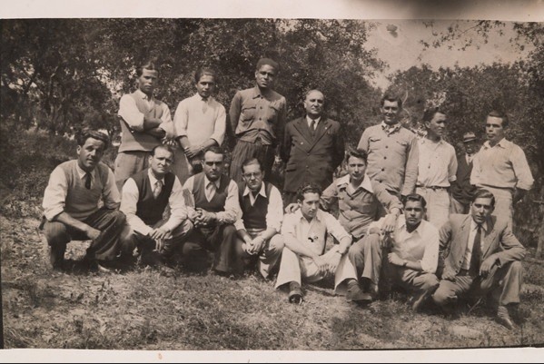 membros da direção da SFOA, músicos e dirigente