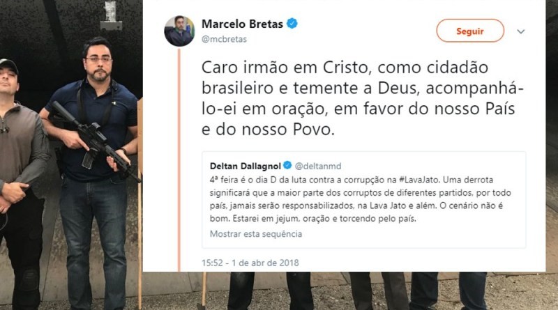 PASMEM! DELTAN DALLAGNOL E MARCELO BRETAS, MESMO SABENDO ILEGAL, FIZERAM JEJUM PELA PRISÃO DE LULA! - O CORRESPONDENTE