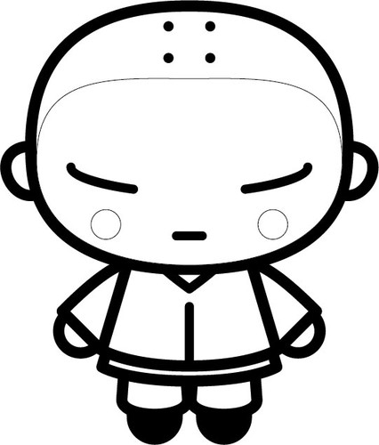 Como desenhar um lindo Ió (Chibi / Kawaii) –  – Desenhos para  Colorir