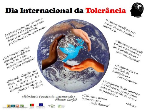 DIA INTERNACIONAL DA TOLERÂNCIA