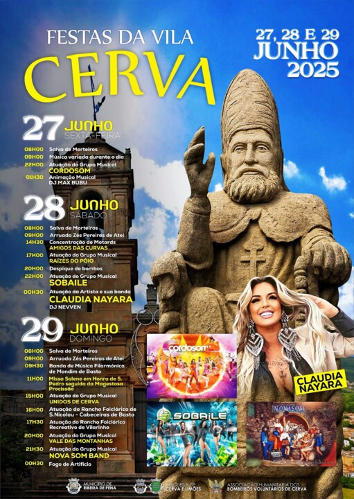 Vila de Cerva - Festa de São Pedro 2025
