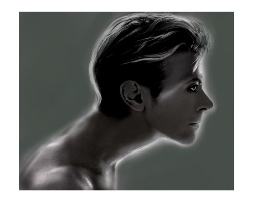 Kate Garner - David Bowie, Metallic C Print Signed