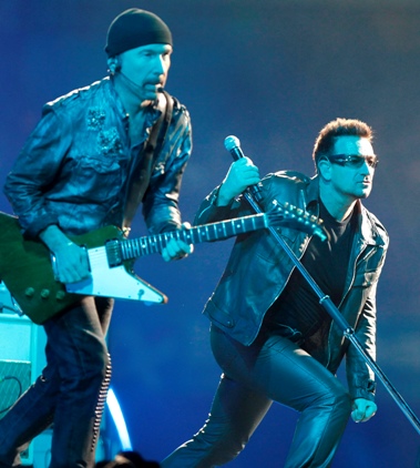 The Edge e Bono Foto: EPA/Lusa