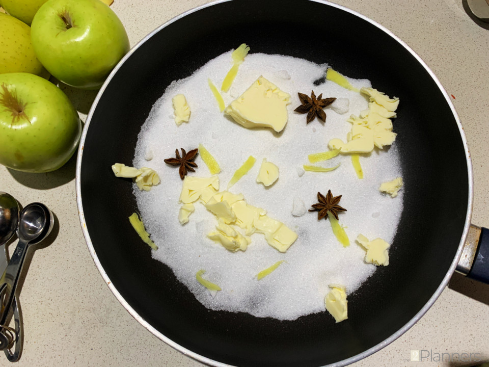 French Tart Tatin Recipe - The2Planners