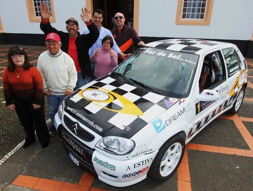 As equipas da ACM e do Team MV Sport...