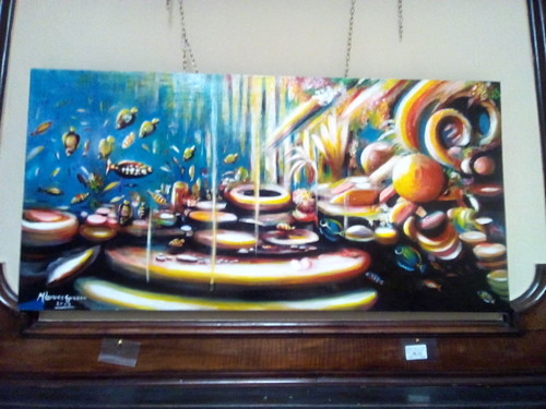 "Vida nos Oceanos". Mª Lourdes Guedes. Foto DAPL. jpg "Vida nos Oceanos". Mª Lourdes Guedes. Foto DAPL. jpg