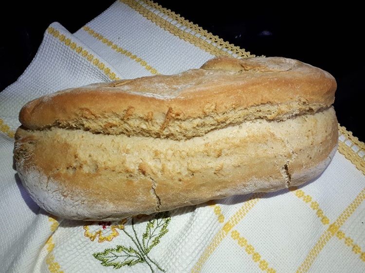 Pão fácil e rápido Saloio da ericeira com amor 