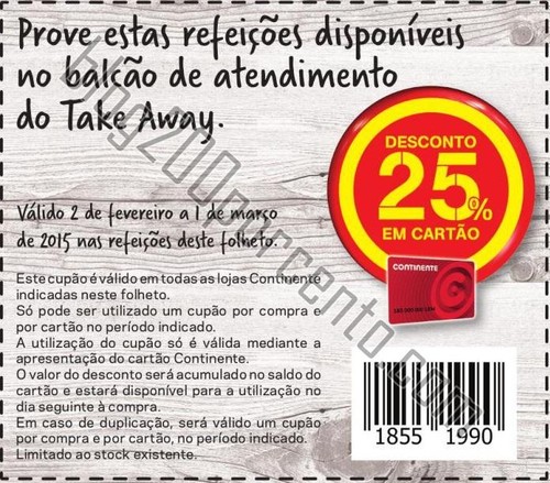 vale refeições take away