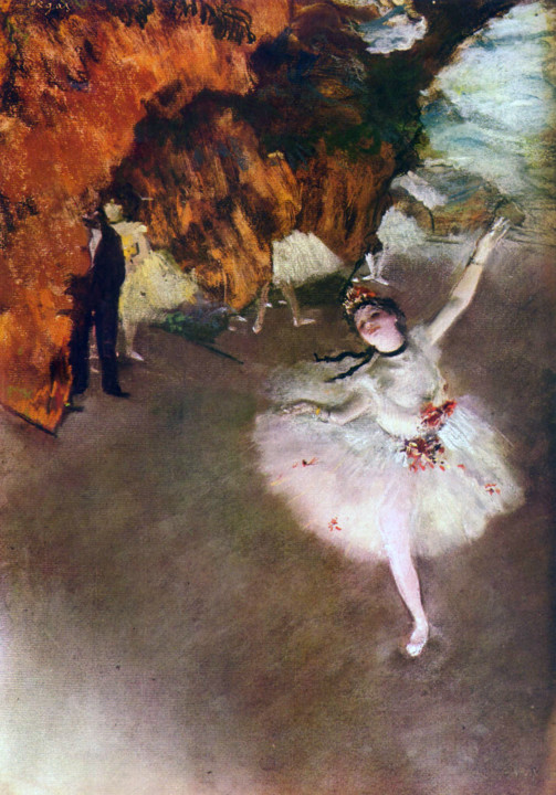 A Primeira Bailarina - Edgar Degas