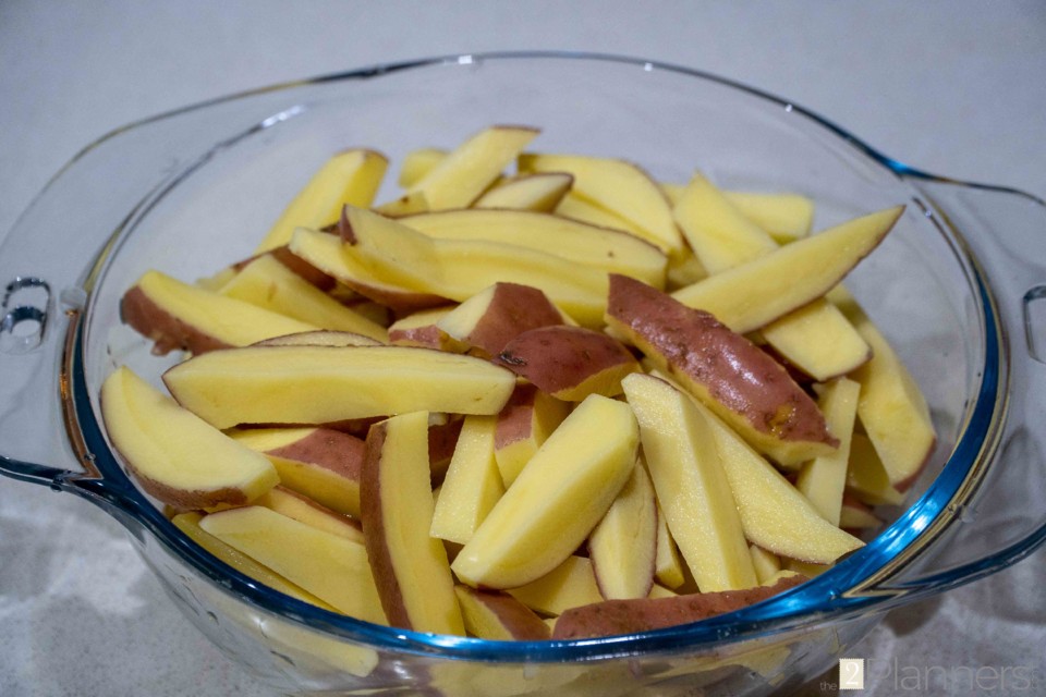 Homemade Seasoned Rustic French Fries Recipe - The2Planners