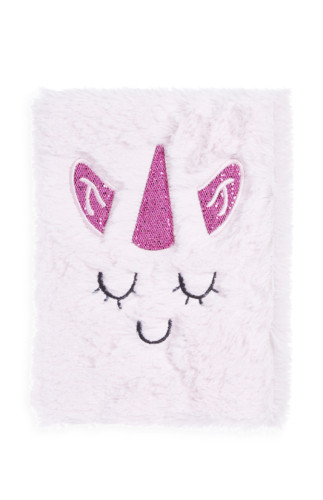 Kimball-1578401-Fluffy A5 Unicorn Noteboo, UK D, N