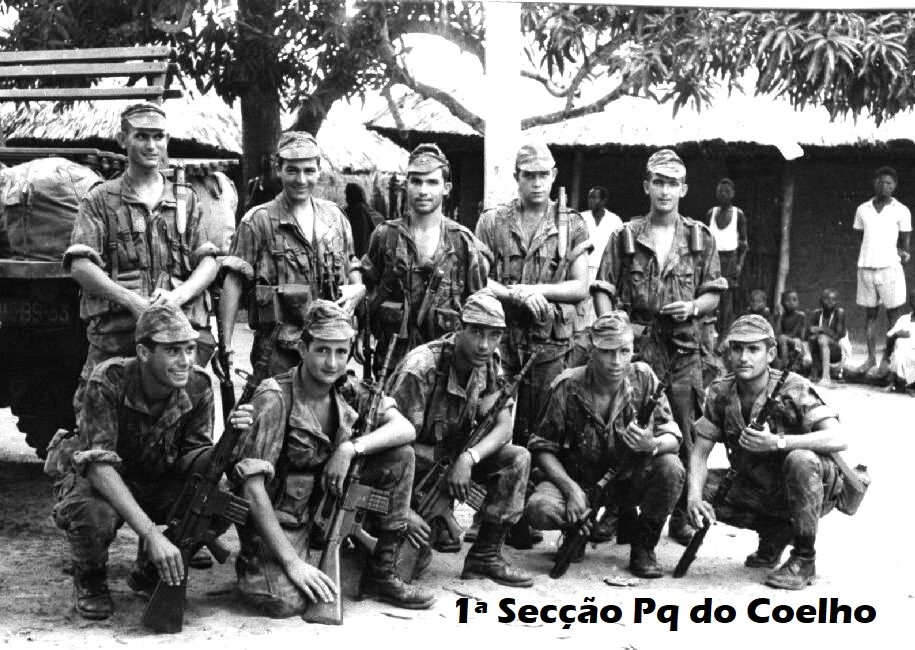 ...Napota-patrulha do coelho combate em M Rovuma.j