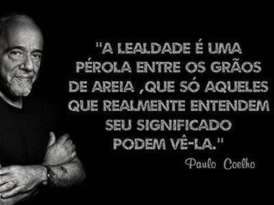 Paulo Coelho, lealdade