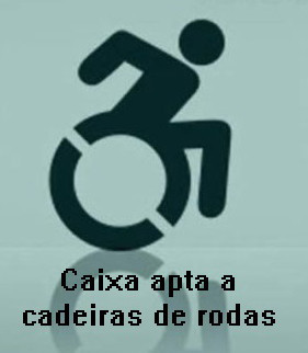 Caixa apta a cadeiras de rodas - A lupa de alguém
