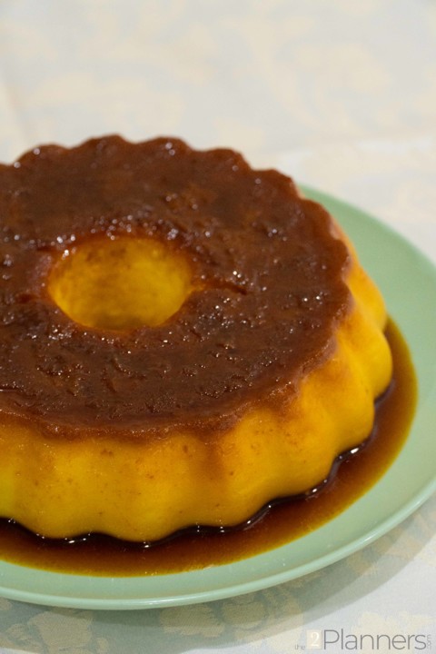 Caramel Egg Pudding Recipe - The2Planners