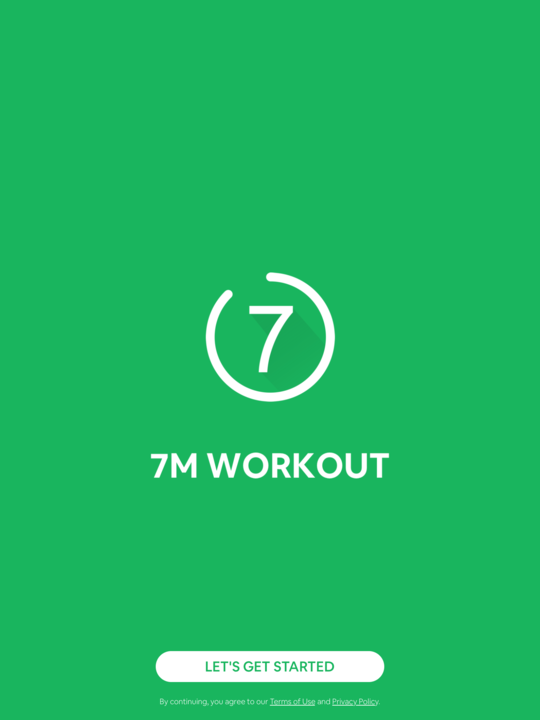 Página inicial da app