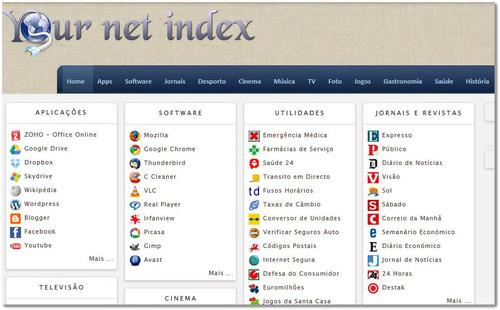 sites úteis diretorio