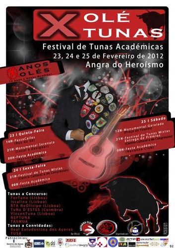 E sai mais um festival de tunas, em Angra...