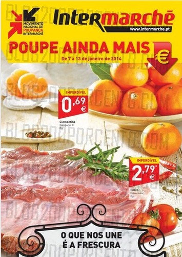 Folheto | INTERMARCHÉ | de 7 a 13 janeiro - Contact