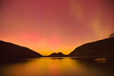 A certeza na aurora boreal...