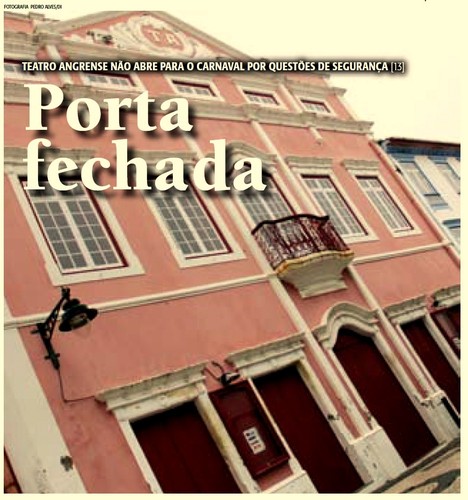 Teatro Angrense sem Bailinhos em 2013...