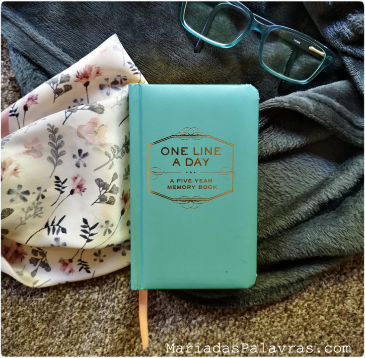 One line a day - Diário de 5 anos por Maria das Palavras