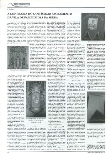 confraria do santissimo serras da pampilhosa ANO X