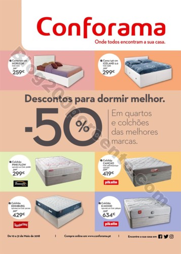 Antevisão Folheto CONFORAMA promoções de  10 a 