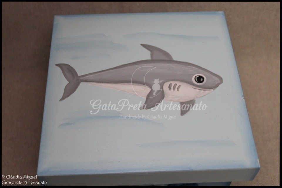 Caixas de recordações de bebé White Bear e Cute