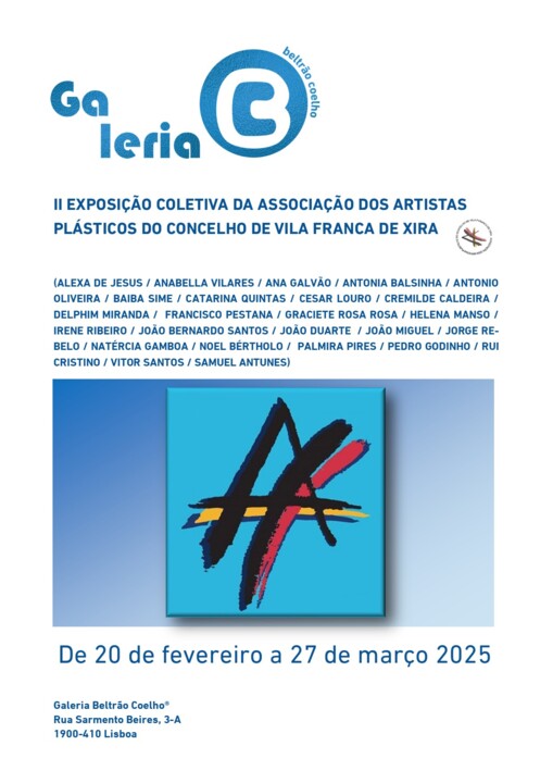 Cartaz III- Assoc. dos Artistas Plásticos do Conc