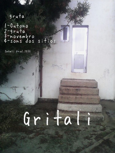 Capa do CD/EP "Gruta" de Gritali Capa do CD/EP "Gruta" de Gritali