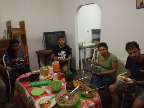  Jantar de acolhida na chegada