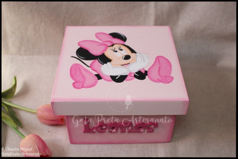 Caixa recordações de bebé Dreamy Minnie1.JPG
