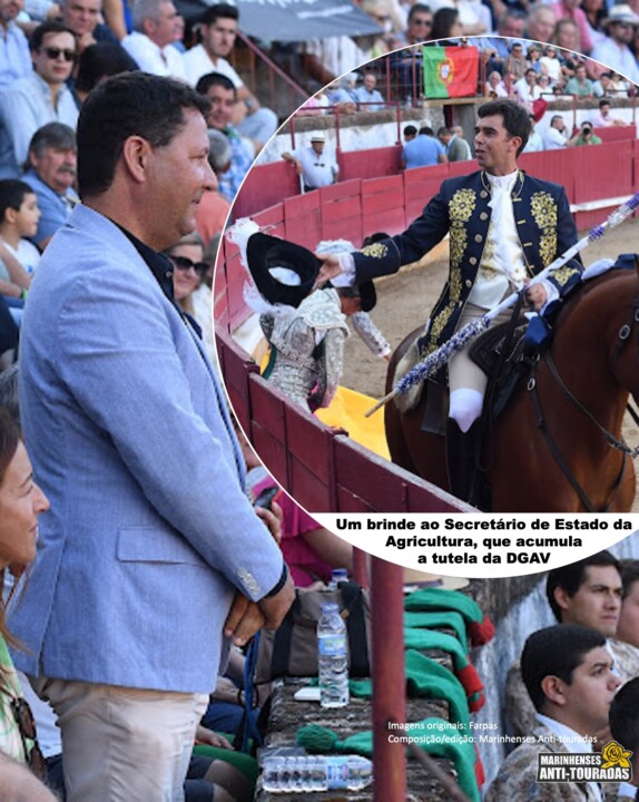 João Moura, Secretário de Estado, bribdado por J