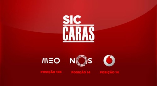 SIC CARAS nas 3 operadoras