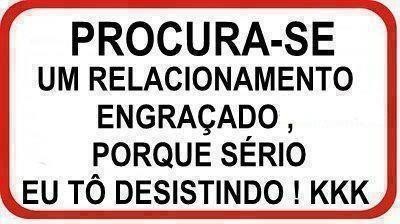 Relacionamento engraçado