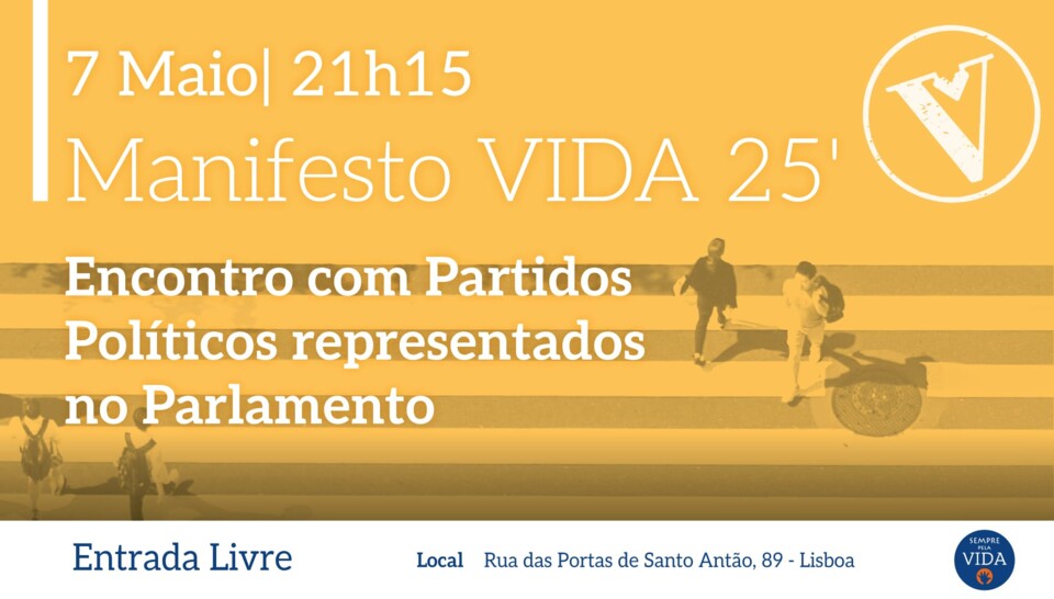 Encontro Manifesto Vida 2025 com Federação pela
