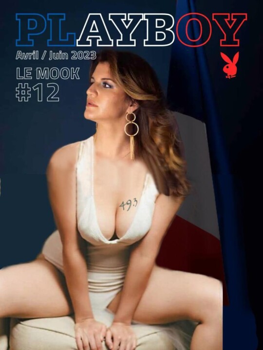 A capa da Playboy, França.jpg