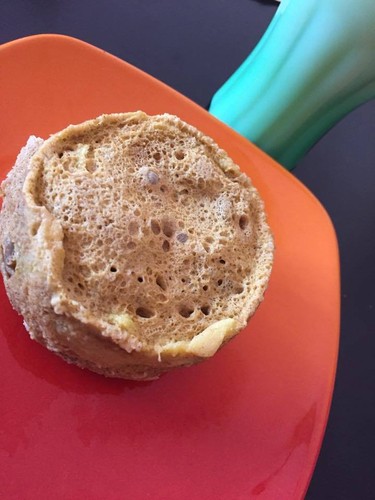 bolo de aveia na caneca