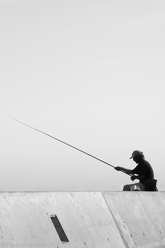 O José Grande, na pesca...