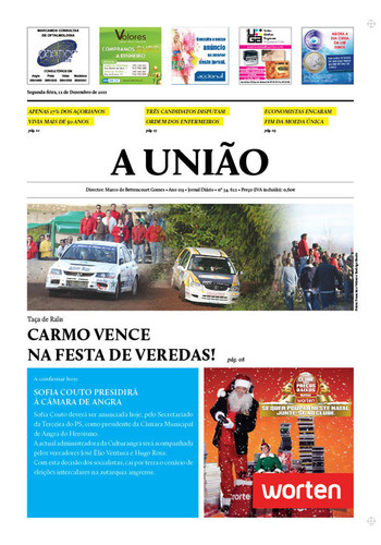 Uma das muitas capas dedicadas aos ralis...