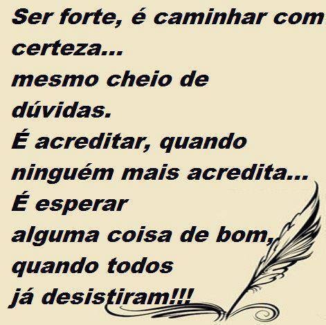Ser forte