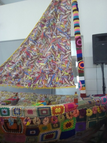 Um quadro em pano de vela Foto original DAPL.jpg