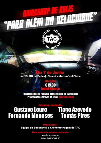 No próximo dia 7. Inscrições abertas...