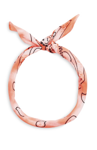 Kimball-52813(missing)-PINK OMBRE BANDANA, GRADE R