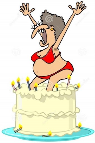 homely-girl-jumping-out-cake-illustration-bikini-8